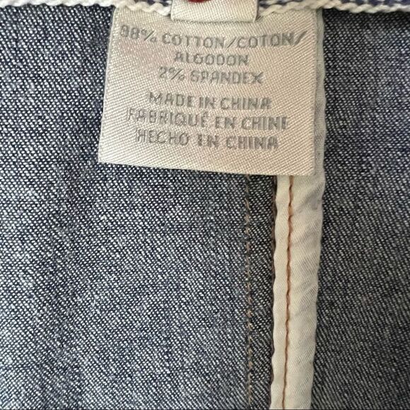 Vintage FDJ French Dressing Tailored Denim Jean Jacket Y2K Size 8 - Picture 3 of 4